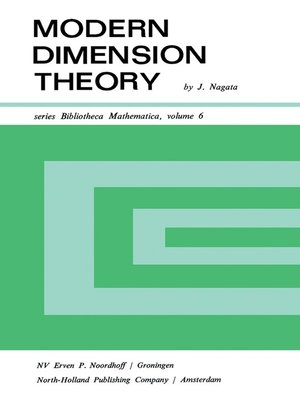 cover image of Modern Dimension Theory